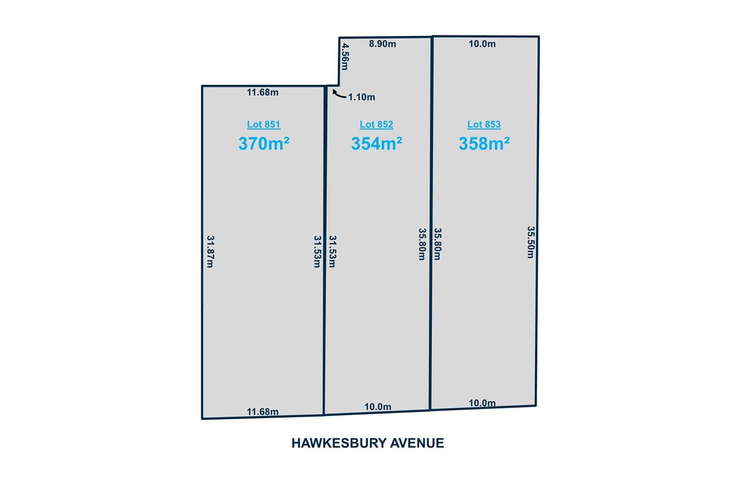 Main view of Homely residentialLand listing, Lot 851-853 Hawkesbury Avenue, Kilburn SA 5084