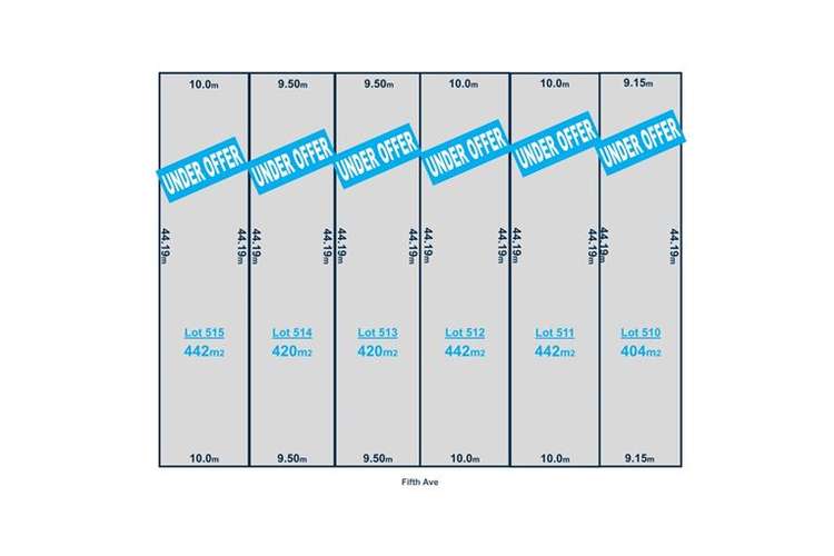 Main view of Homely residentialLand listing, Lots 510 - 515 Fifth Ave, Woodville Gardens SA 5012
