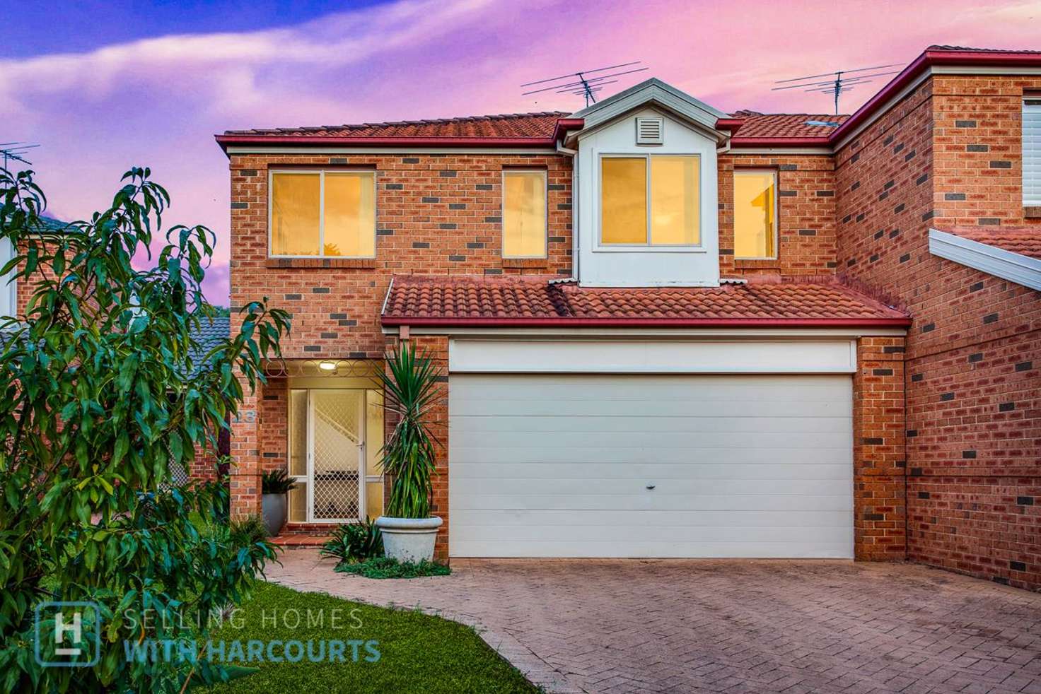 Main view of Homely semiDetached listing, 23 Kirkton Place, Beaumont Hills NSW 2155