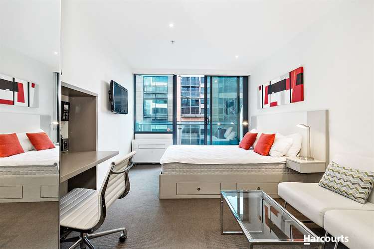 Main view of Homely studio listing, 903/181 A'Beckett Street, Melbourne VIC 3000