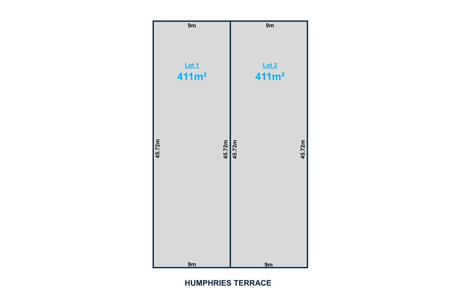 Main view of Homely residentialLand listing, Lot 1 & 2 Humphries Terrace, Woodville Gardens SA 5012