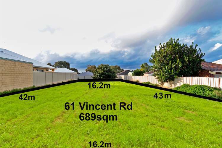 Main view of Homely residentialLand listing, 61 Vincent Road, Sinagra WA 6065