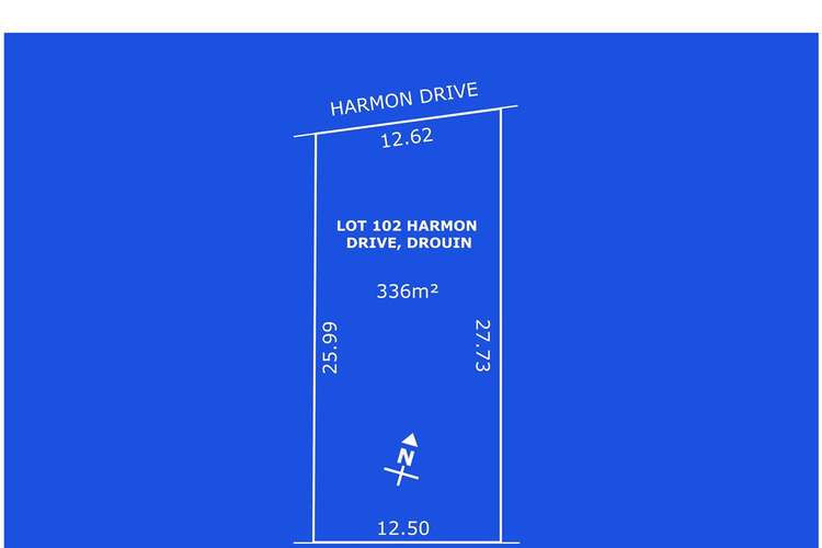 Main view of Homely residentialLand listing, Lot 102 Harmon Drive, Drouin VIC 3818