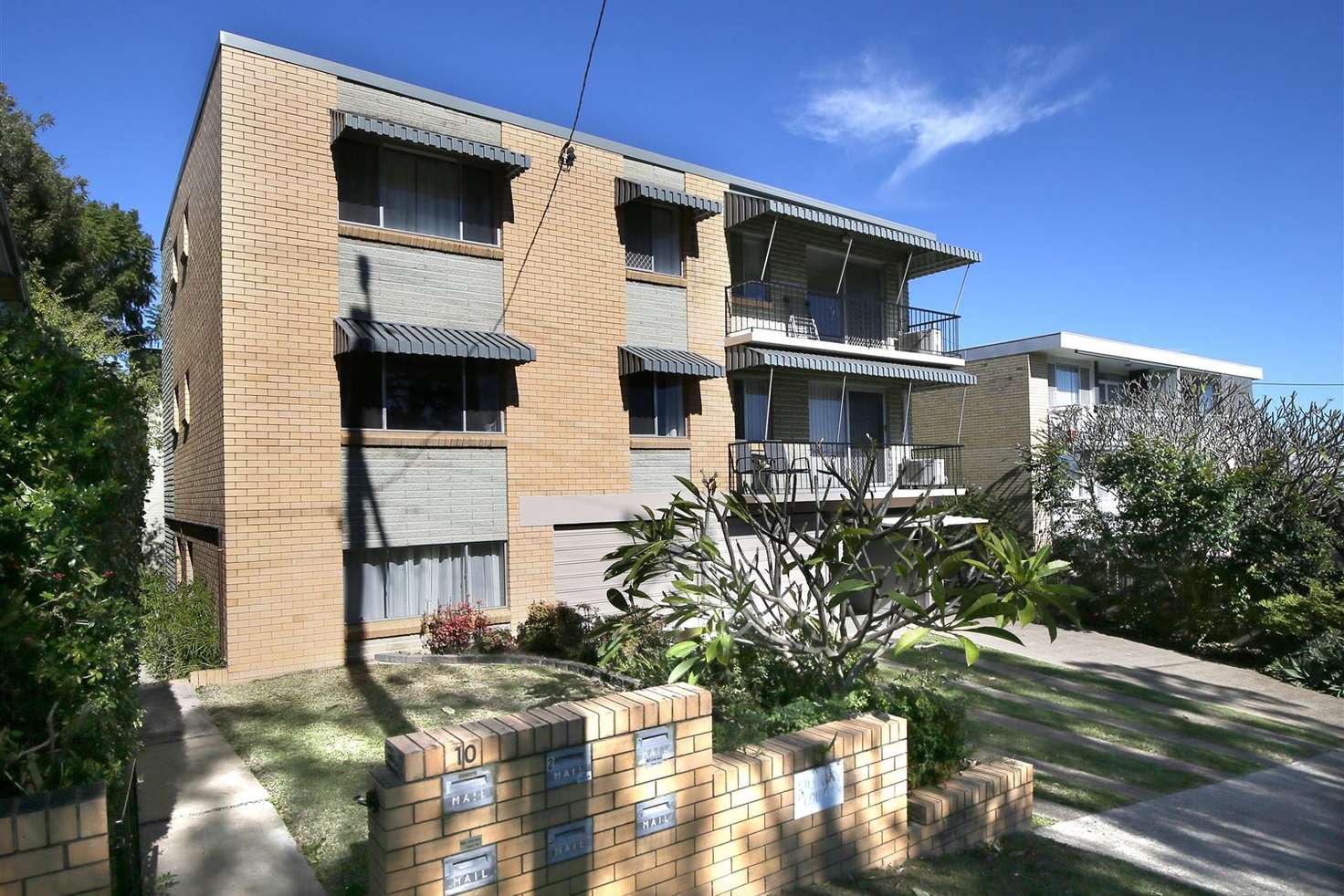 Main view of Homely unit listing, 1/10 Stopford Street, Wooloowin QLD 4030