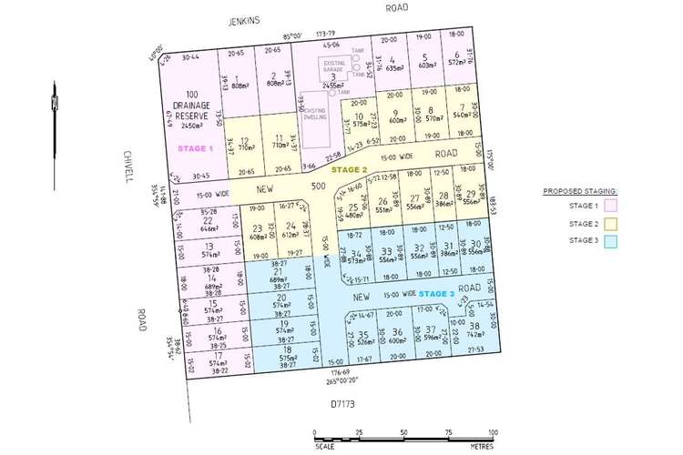 Third view of Homely residentialLand listing, Lot 23 Chivell Grove, Angle Vale SA 5117