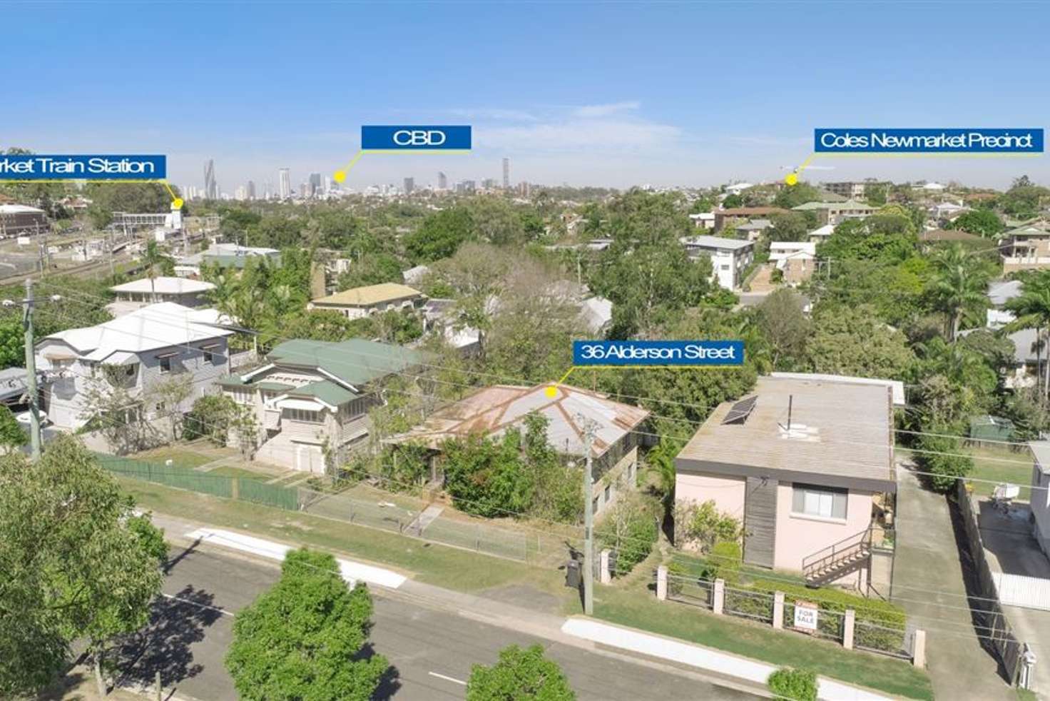 Main view of Homely house listing, 36 Alderson Street, Newmarket QLD 4051