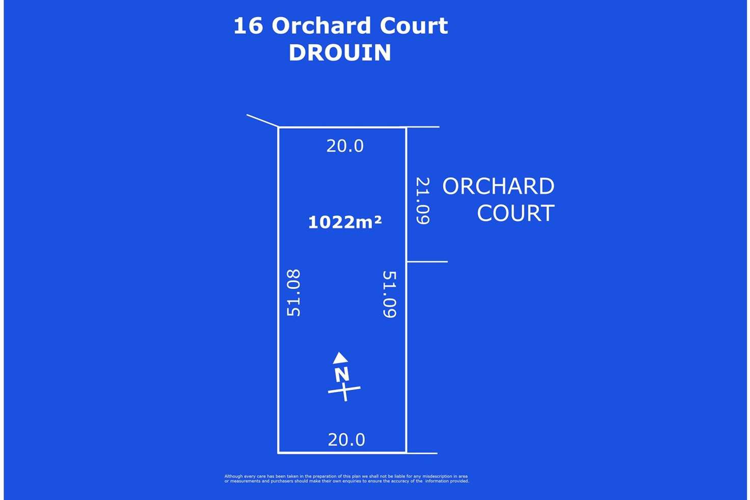 Main view of Homely residentialLand listing, 16 Orchard Court, Drouin VIC 3818