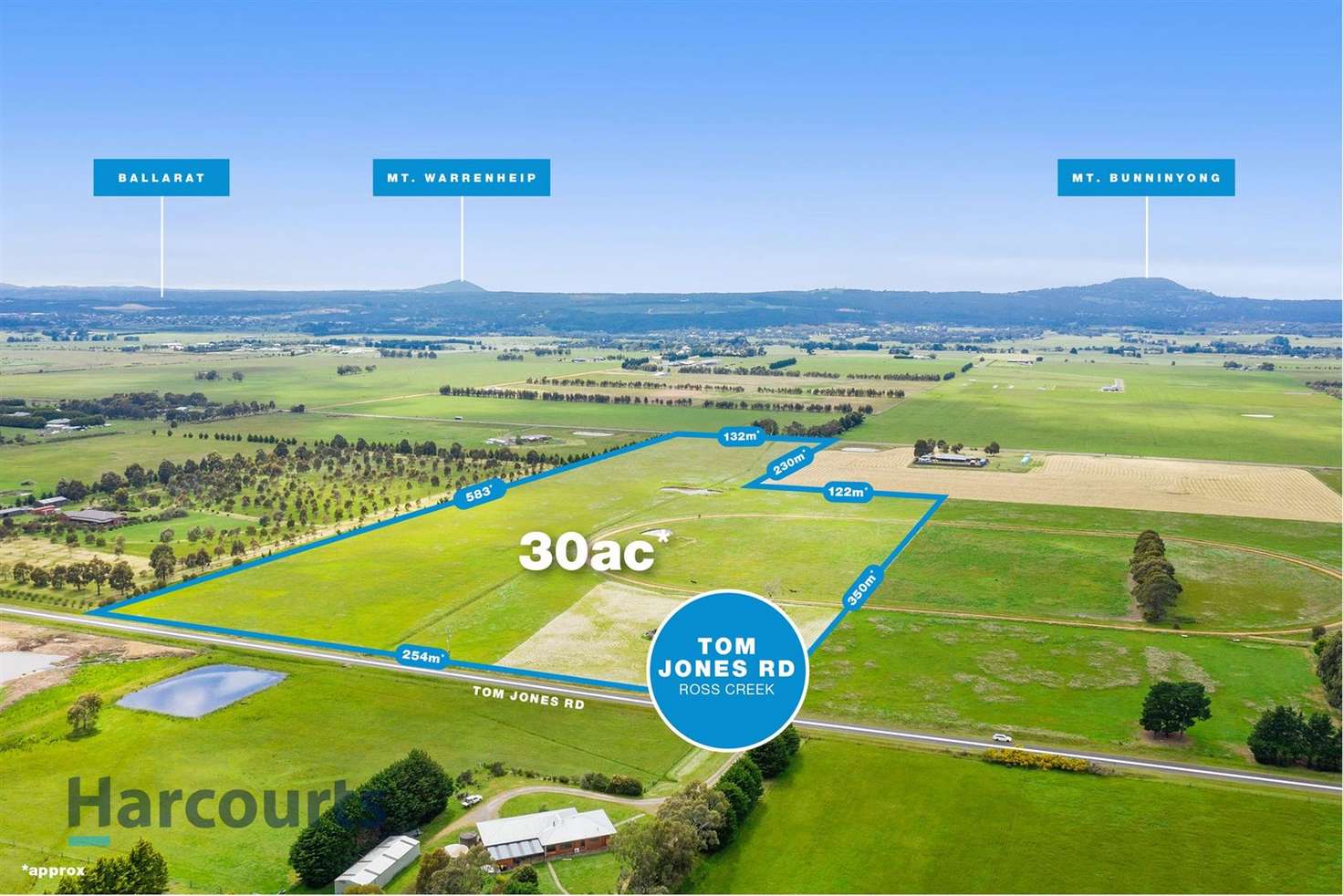 Main view of Homely residentialLand listing, Lot 4, 179 Tom Jones Road, Ross Creek VIC 3351