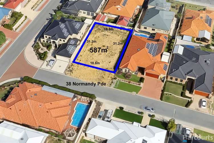 Main view of Homely residentialLand listing, 38 Normandy Parade, Currambine WA 6028