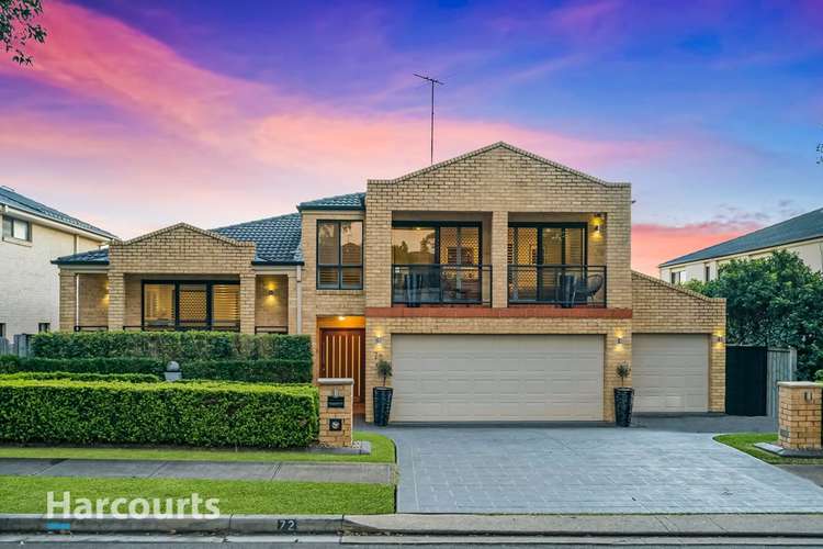 Main view of Homely house listing, 72 Sanctuary Drive, Beaumont Hills NSW 2155