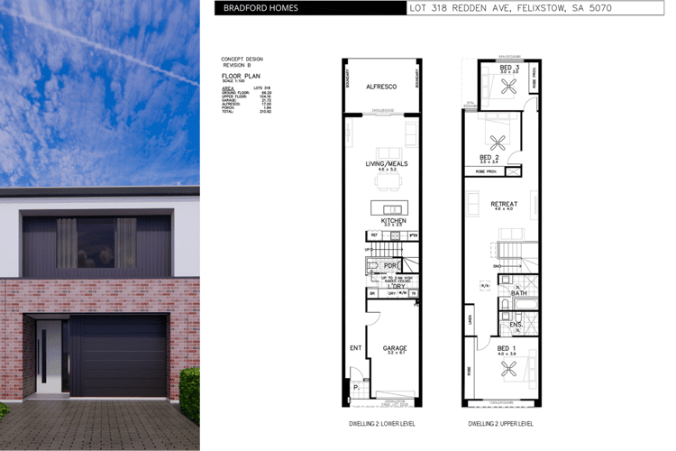 Second view of Homely house listing, Lots 317 - 319 Redden Ave, Felixstow SA 5070