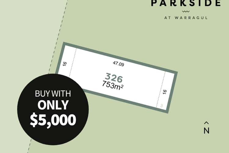 Main view of Homely residentialLand listing, Lot 326 Parkside at Warragul, Warragul VIC 3820