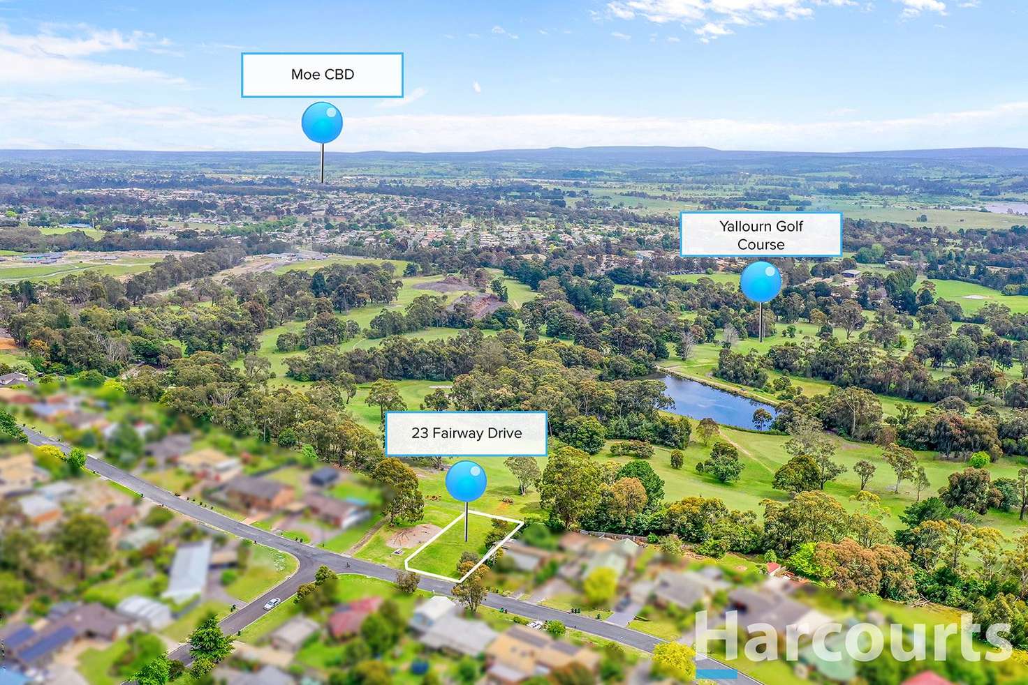Main view of Homely residentialLand listing, 23 Fairway Drive, Yallourn VIC 3825
