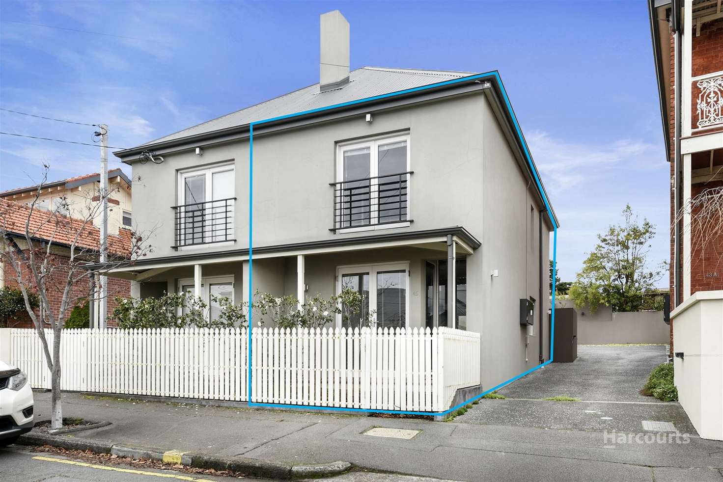 Main view of Homely townhouse listing, 45 Colville Street, Battery Point TAS 7004