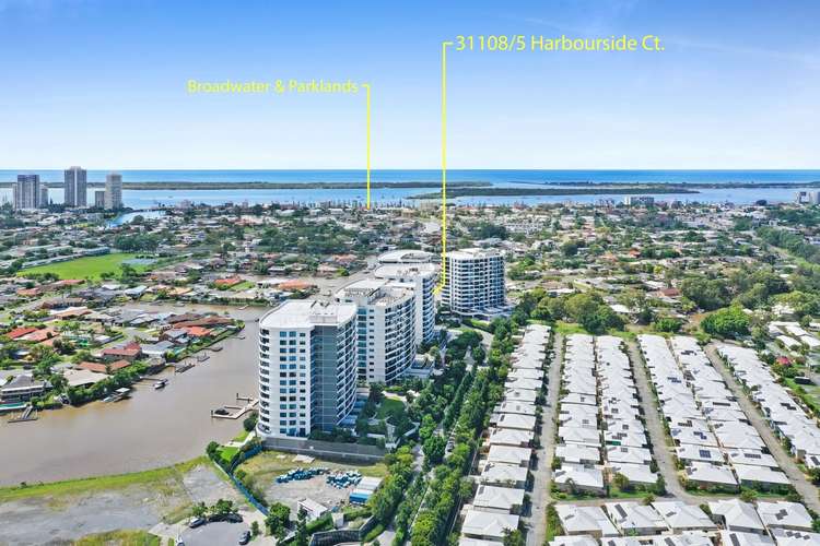Second view of Homely apartment listing, 31108/5 Harbour Side Court, Biggera Waters QLD 4216