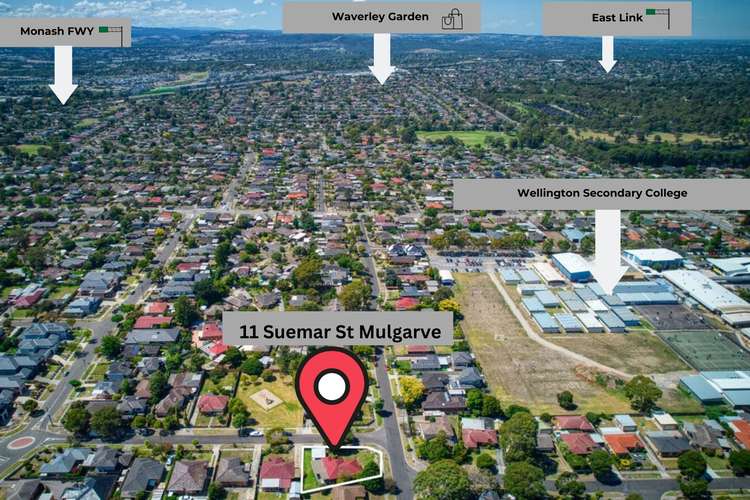 Main view of Homely house listing, 11 Suemar Street, Mulgrave VIC 3170