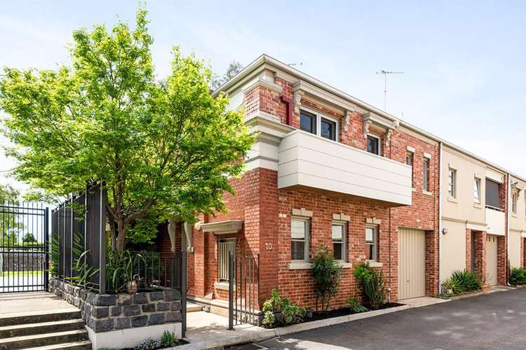 Main view of Homely townhouse listing, 10/162 Stockmans Way, Kensington VIC 3031