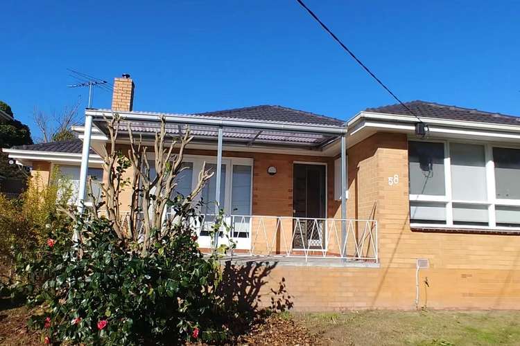 Main view of Homely house listing, 58 Ormond Ave, Mitcham VIC 3132