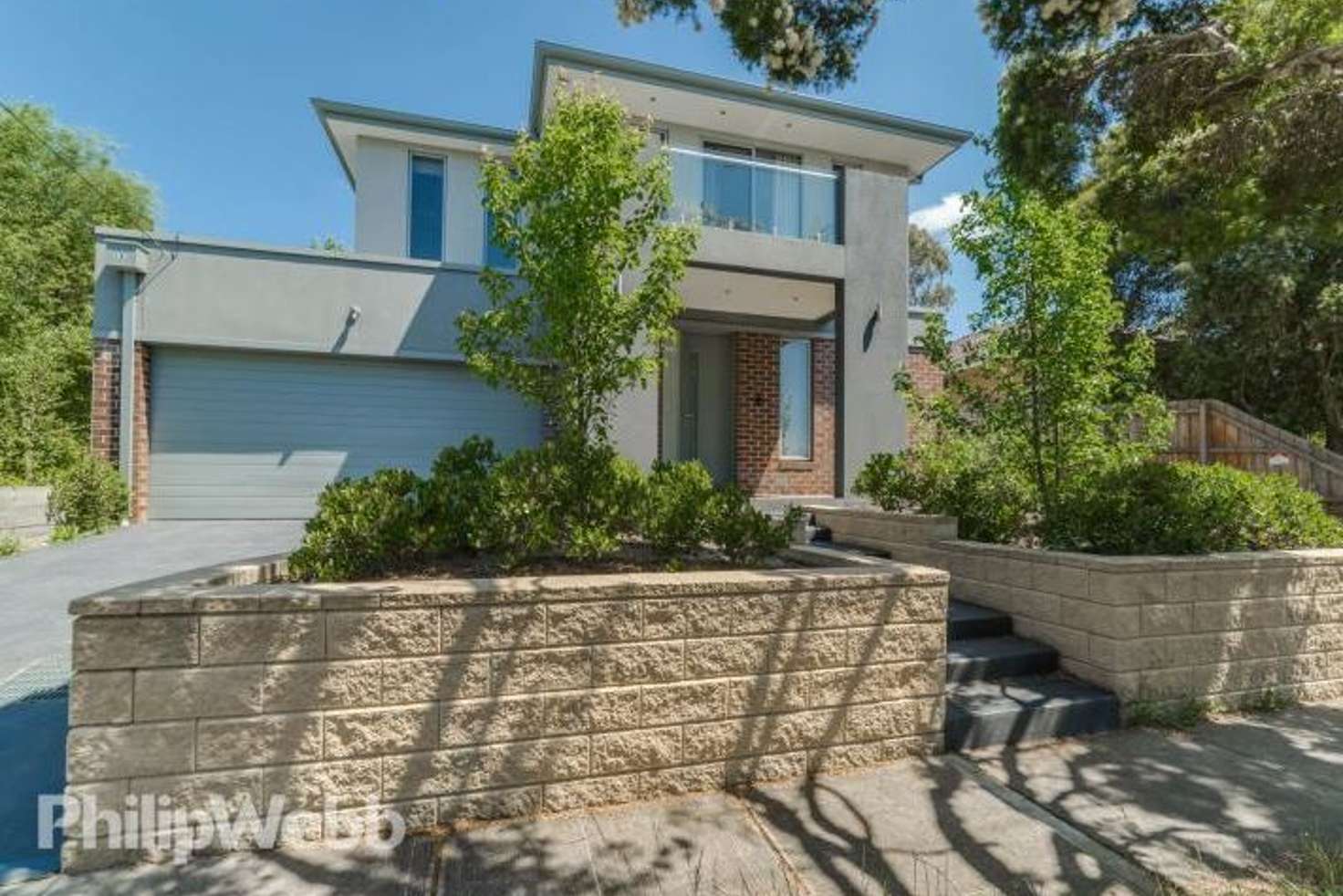 Main view of Homely townhouse listing, 1/4 Ascot Street, Doncaster East VIC 3109