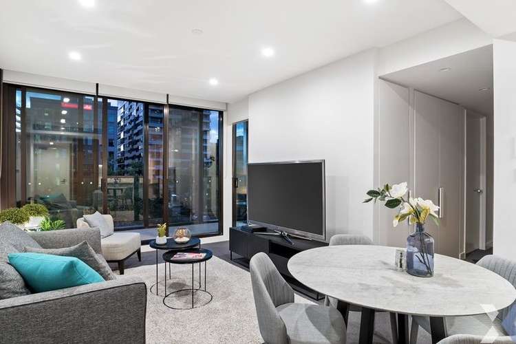 Main view of Homely apartment listing, 702/555 St Kilda Road, Melbourne VIC 3004