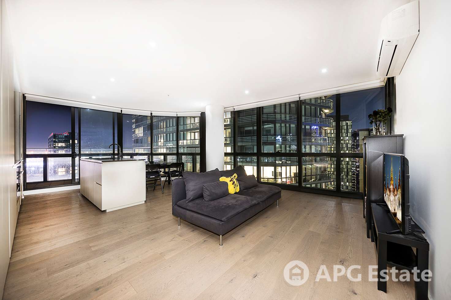 Main view of Homely apartment listing, 2304S/889 Collins Street, Docklands VIC 3008