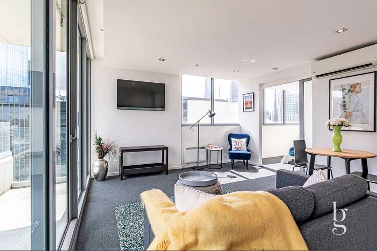 Second view of Homely apartment listing, 2702/8 Downie Street, Melbourne VIC 3000