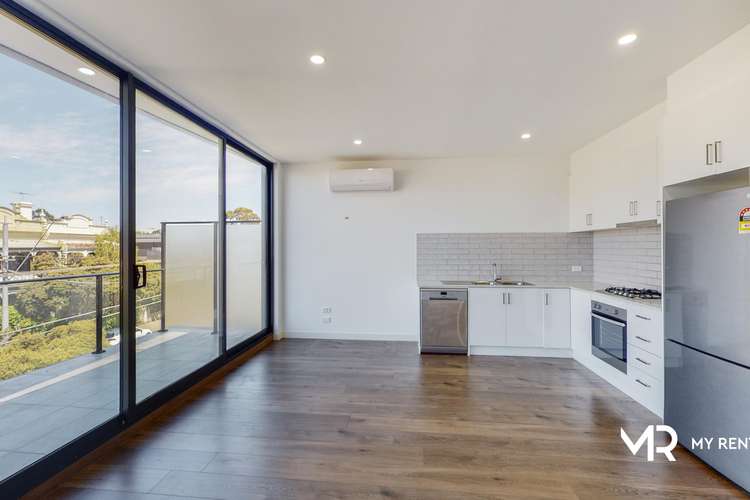 Second view of Homely apartment listing, 202/287 Brunswick Road, Brunswick VIC 3056