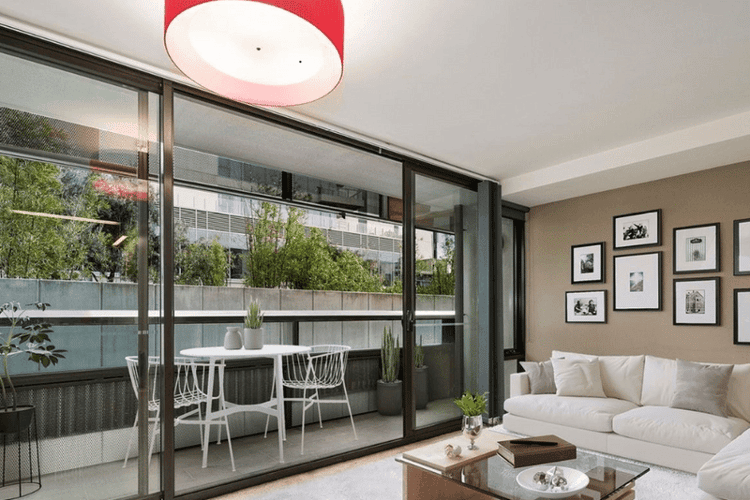 Main view of Homely apartment listing, 507/838 Bourke Street, Docklands VIC 3008