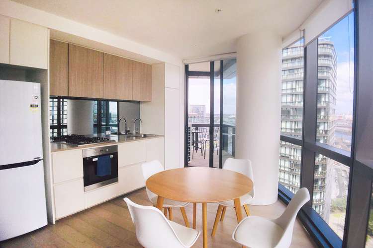 Second view of Homely apartment listing, 2410N/883 Collins Street, Docklands VIC 3008