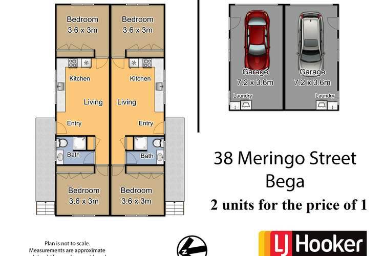 Main view of Homely unit listing, 38 Meringo Street, Bega NSW 2550
