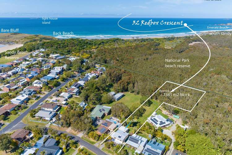 Main view of Homely house listing, 32 Redbox Crescent, Sandy Beach NSW 2456