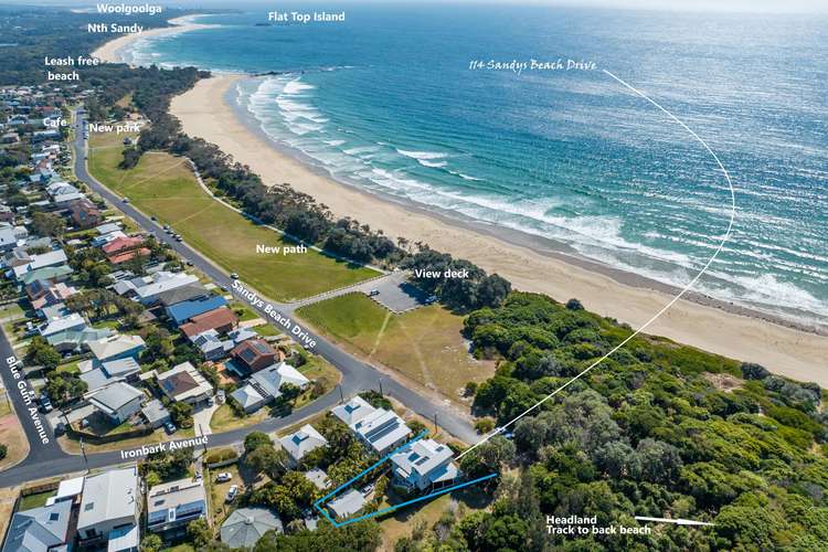 Main view of Homely house listing, 114 Sandys Beach Drive, Sandy Beach NSW 2456
