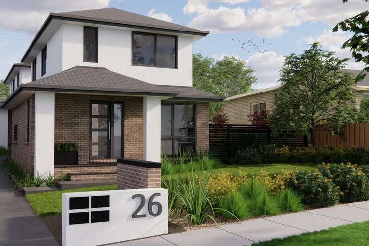 Main view of Homely townhouse listing, 2, 3 & 4/26 Keeler Avenue, Bayswater VIC 3153
