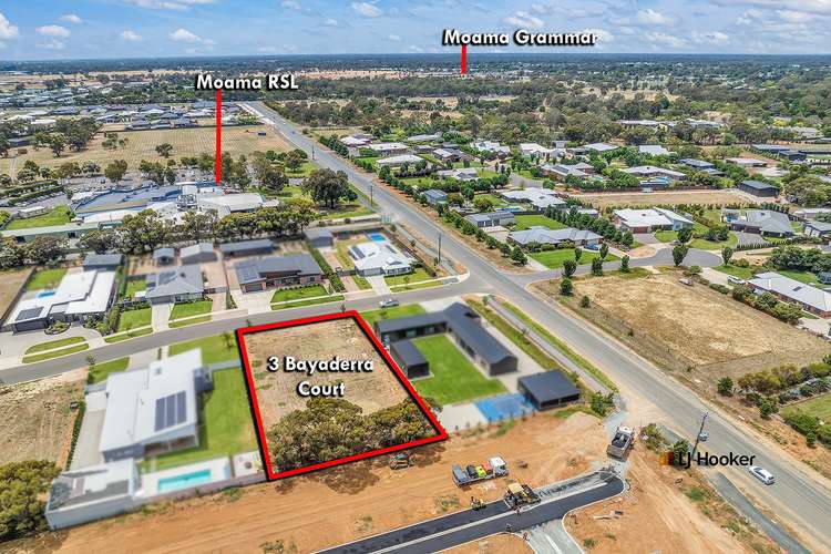Fourth view of Homely residentialLand listing, 3 Bayaderra Court, Moama NSW 2731