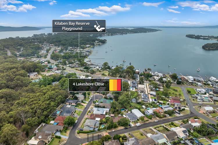 Main view of Homely house listing, 4 Lakeshore Close, Kilaben Bay NSW 2283