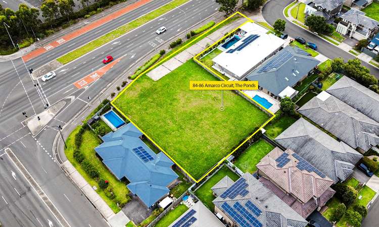 Second view of Homely residentialLand listing, 84-86 Amarco Circuit, The Ponds NSW 2769