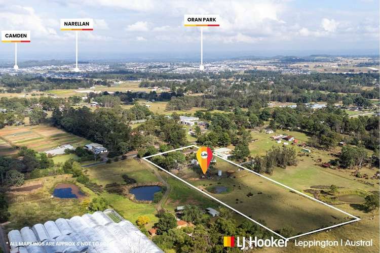 Main view of Homely acreageSemiRural listing, 48 Deepfields Road, Catherine Field NSW 2557