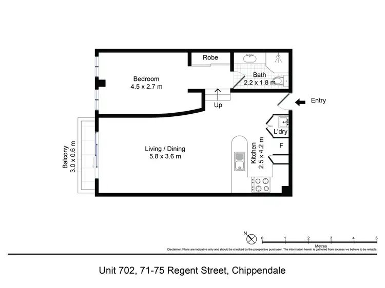 Seventh view of Homely unit listing, Apartment 702/71-75 Regent Street, Chippendale NSW 2008