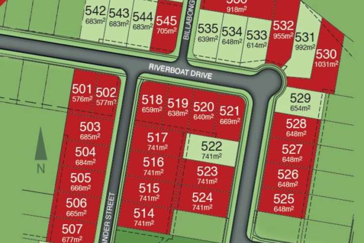 Main view of Homely residentialLand listing, Lot 531 Riverboat Drive, Thurgoona NSW 2640