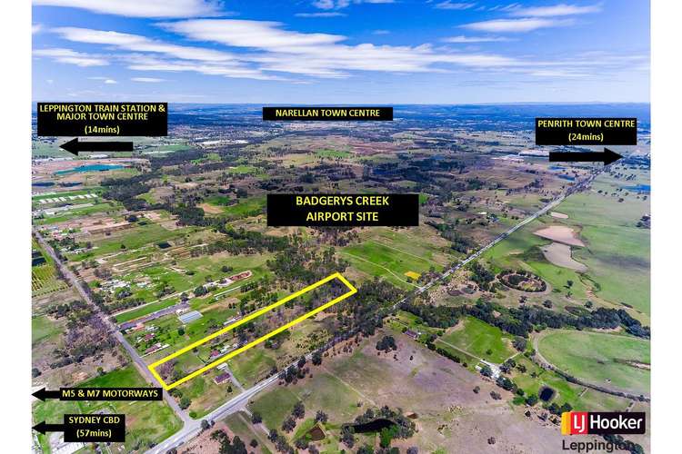 Second view of Homely acreageSemiRural listing, 15 Lawson Road, Badgerys Creek NSW 2555