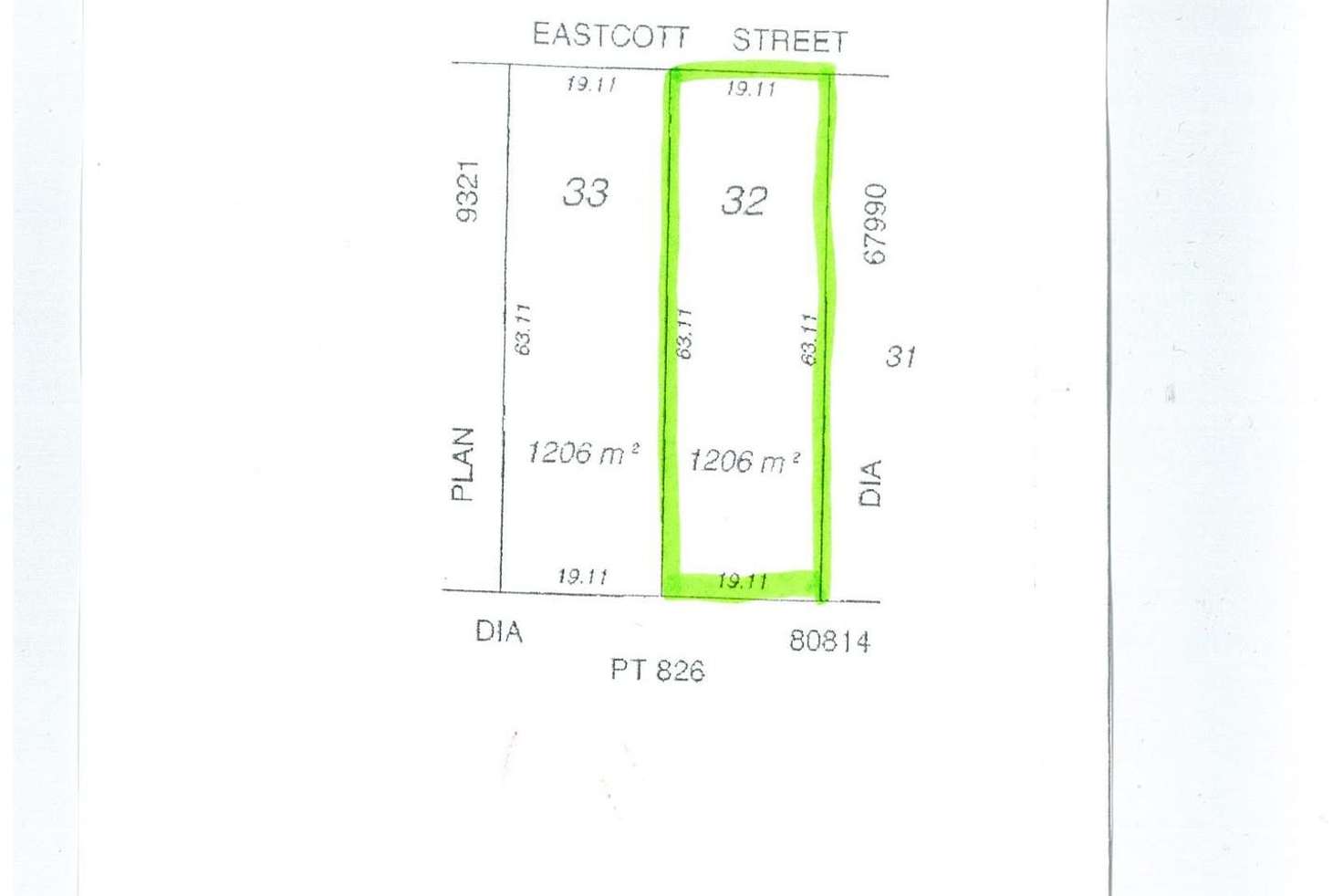 Main view of Homely residentialLand listing, 21 Eastcott Street, Yarloop WA 6218