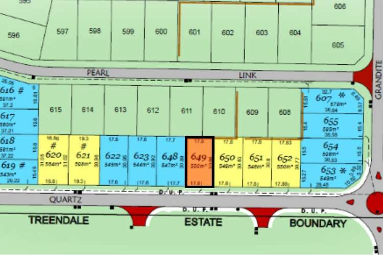 Main view of Homely residentialLand listing, Lot 649/13 Quartz Drive, Australind WA 6233