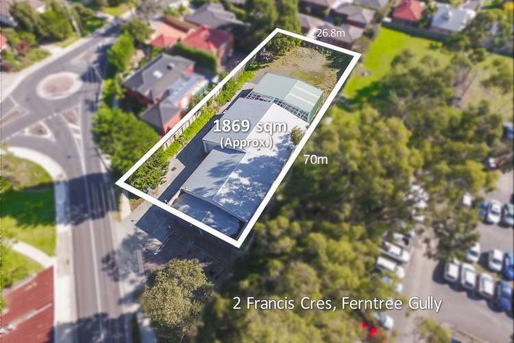 Main view of Homely house listing, 2 Francis Crescent, Ferntree Gully VIC 3156