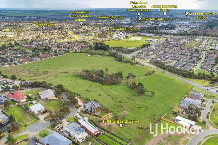 Second view of Homely residentialLand listing, 43 Highland Drive, Pakenham VIC 3810