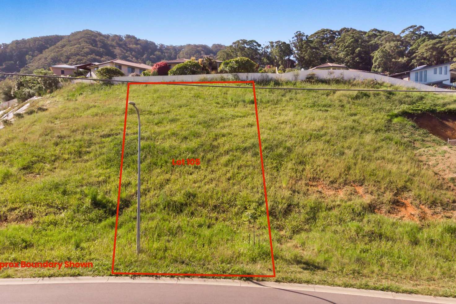 Main view of Homely residentialLand listing, Lot 105 Pearce Drive, Coffs Harbour NSW 2450