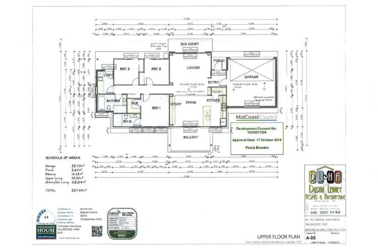 Fifth view of Homely residentialLand listing, 79 Coastal View Drive, Tallwoods Village NSW 2430