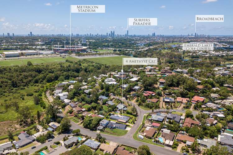Second view of Homely house listing, 4 Amethyst Court, Carrara QLD 4211