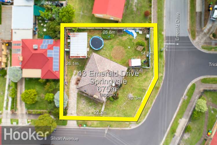 Second view of Homely house listing, 43 Emerald Dr, Springvale VIC 3171
