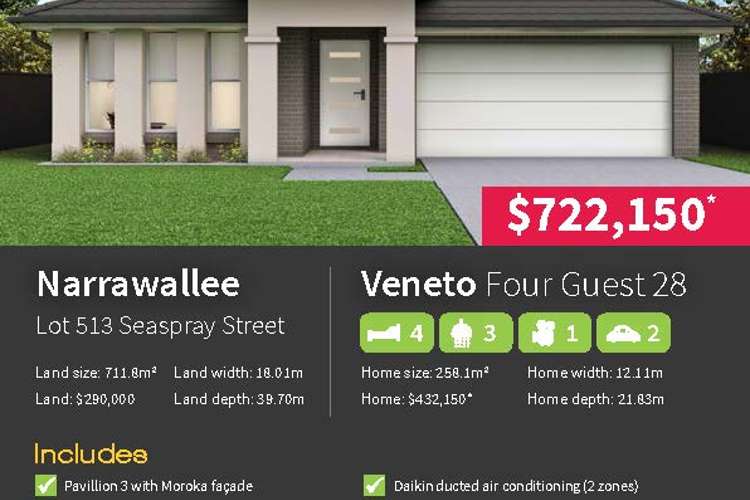 Third view of Homely residentialLand listing, Lot 513 Seaspray Street, Narrawallee NSW 2539