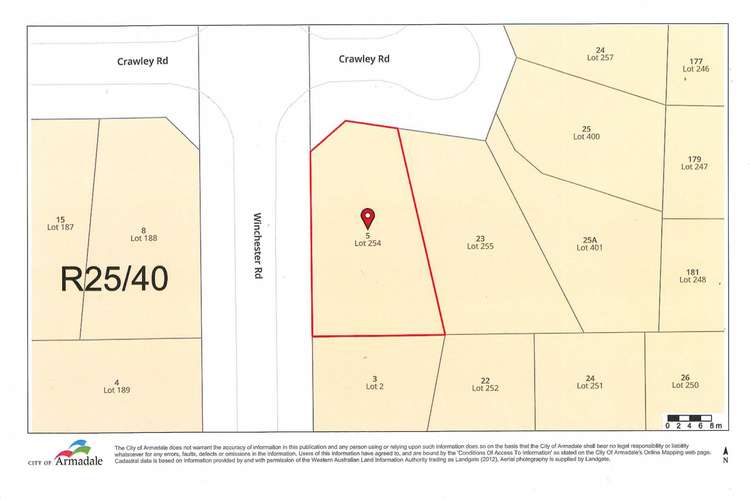 Main view of Homely residentialLand listing, 5 Winchester Road, Armadale WA 6112